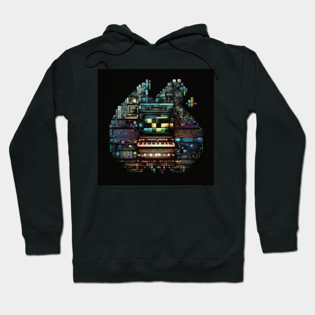 Synth Fusion Hoodie by Imagier